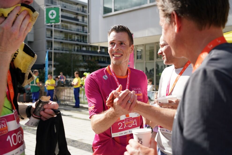 hardlopen met collega's